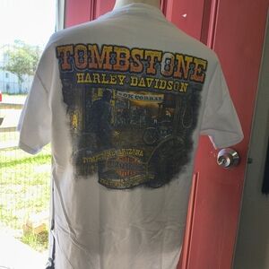 Harley-Davidson Tombstone Graphic Tee - White
